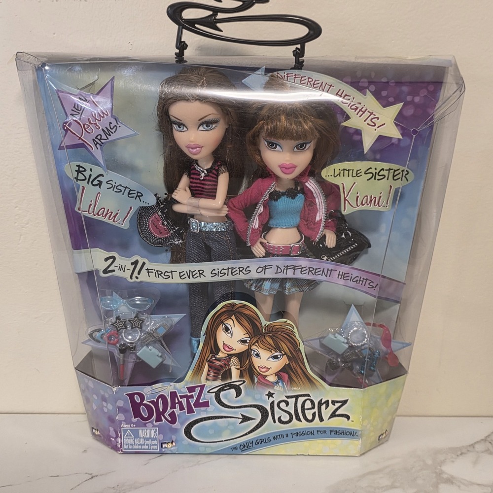 BRATZ Sisterz Big Sister Lilani & Little Sister Kiani 1st in Series NRFB